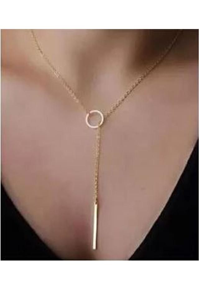 Metal Round Necklace