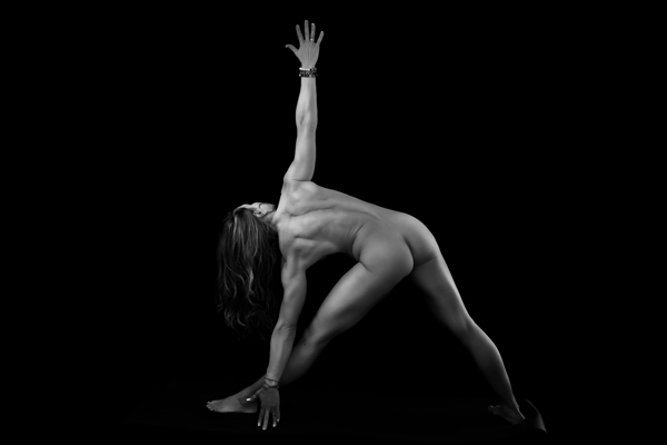 Awe-Inspiring Fine Art Artistic Nude: Yoga Boudoir Photoshoot